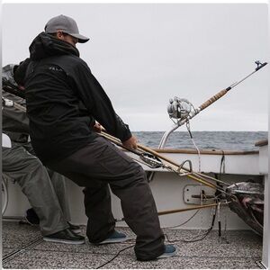Pelagic Dark Gray Rain Pants